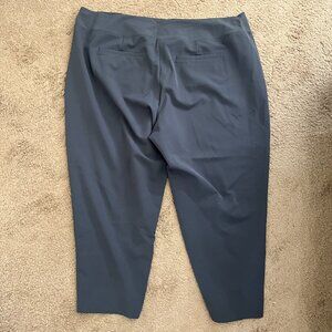 Athleta dress pant trousers size 24 Navy